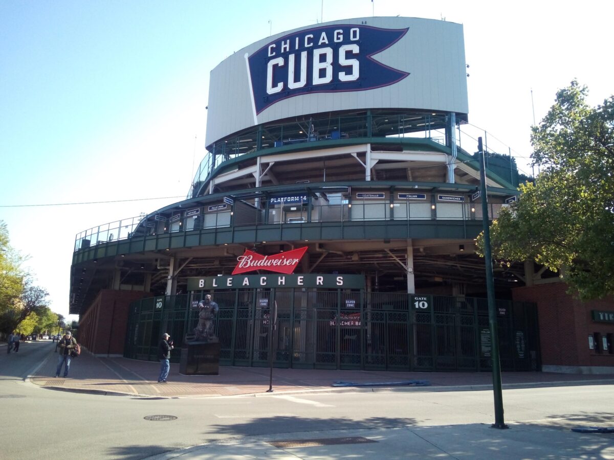 Wrigley Field, bleachers